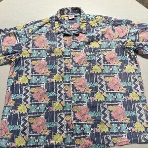 Barefoot Paradise button shirt